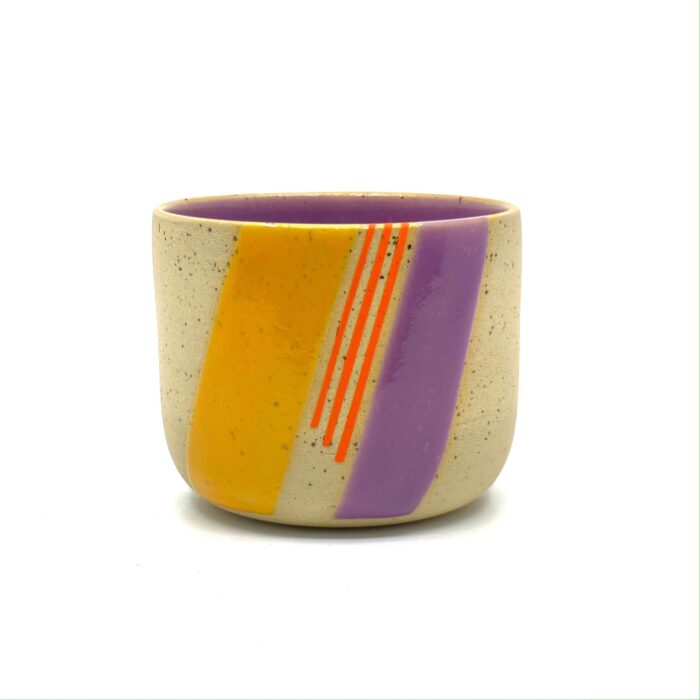 Bliss Color Blocks Stoneware Bardak - Görsel 3