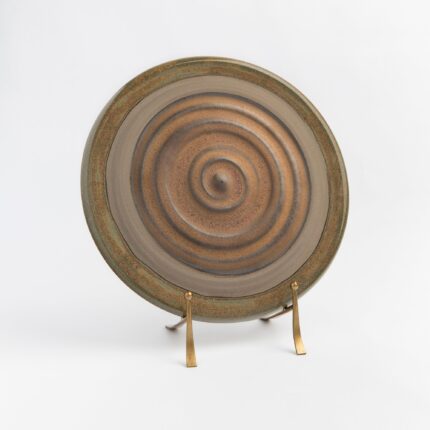 Halo El Yapımı Stoneware Duvar Tabağı
