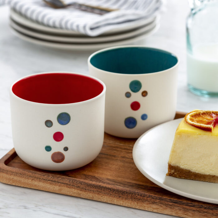 Bliss Dottie El Yapımı Porselen Bardak