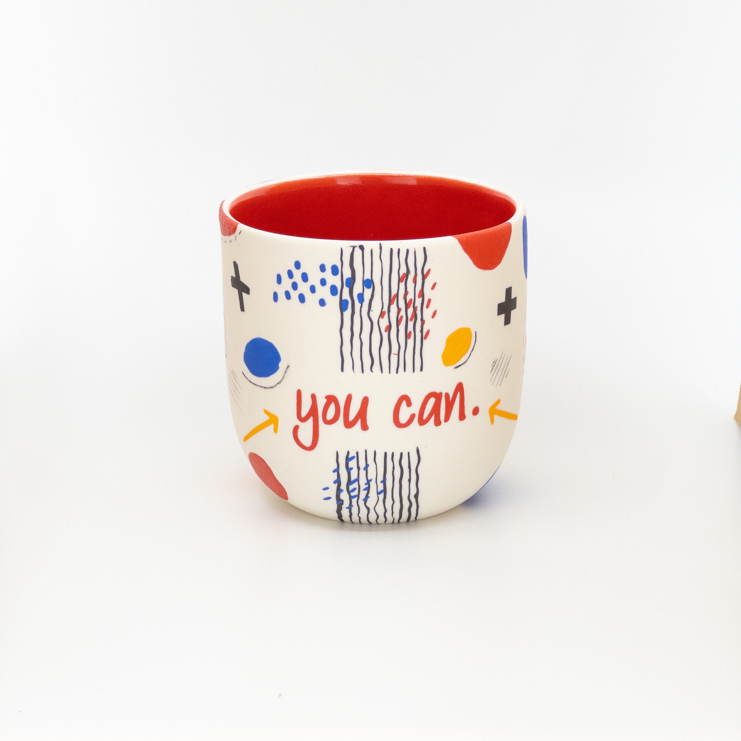 Aria Doodle El Yapımı Porselen Mug
