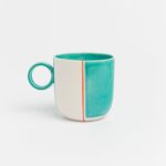 Aria Color Blocks Porselen Fincan