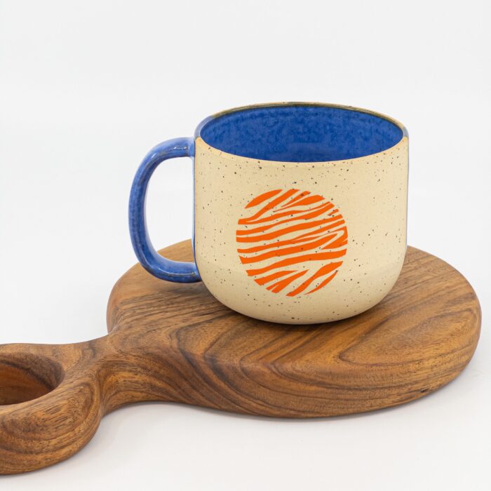 Bliss Zebra Stoneware Fincan