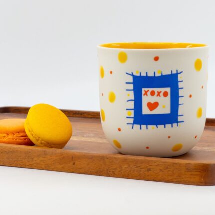 Aria Doodle El Yapımı Porselen Mug