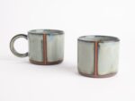 Cordis Linie Double Türk Kahvesi Stoneware Espresso Fincanı