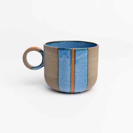 Bliss Color Blocks Stoneware Bardak