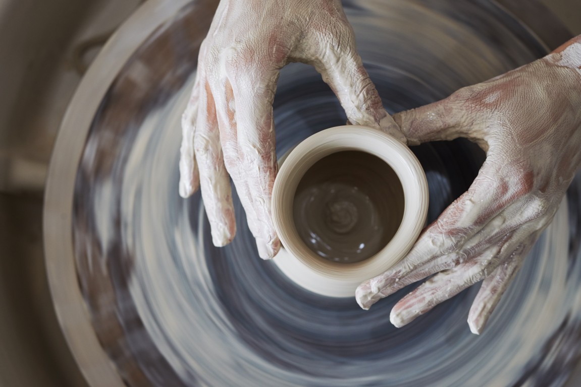 el yapımı stoneware fincanlar